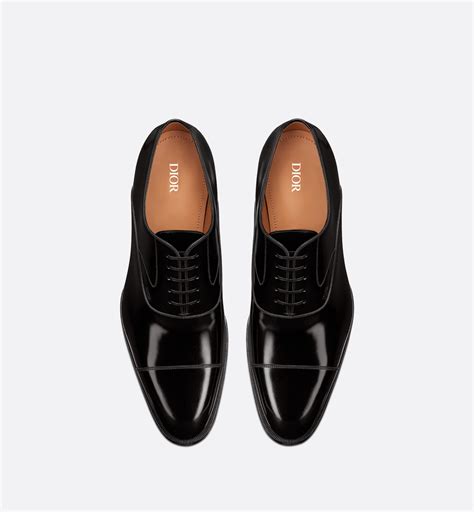 Dior Timeless Oxford Shoe Black Polished Calfskin